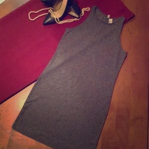 Gray mini dress